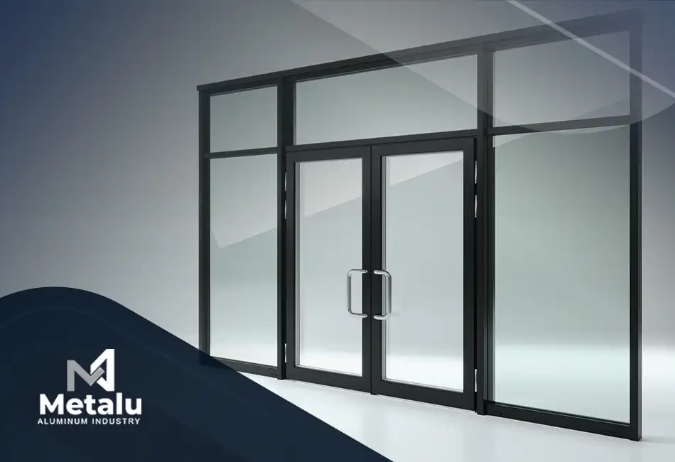 أبواب زجاج سيكوريت للمحلات