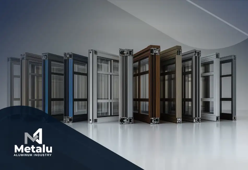 انواع-الشبابيك-الالوميتال أنواع الشبابيك الألوميتال